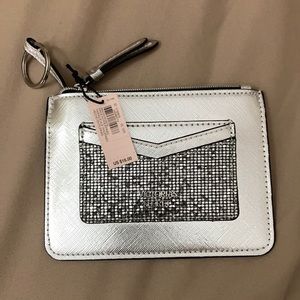 Victoria’s Secret silver sequins wallet!